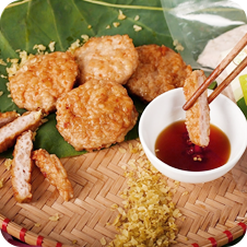 Vinaheo Plain Green Rice Pork Patty