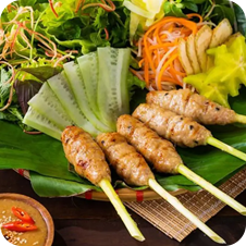 Vinaheo Plain Green Rice Pork Patty