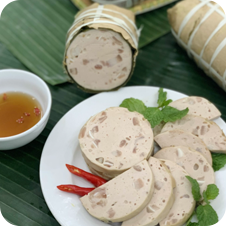 Vinaheo Plain Green Rice Pork Patty